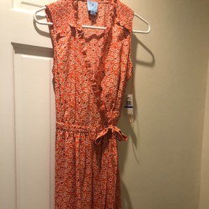 NWT floral sleeveless dress